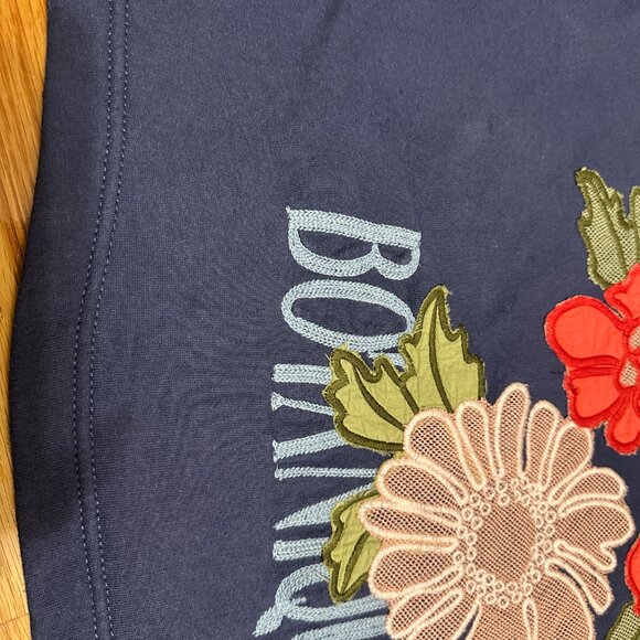 By Anthropologie Appliqué Pullover Sweater - Picture 7 of 9